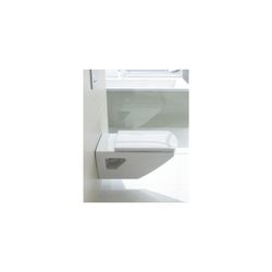 Duravit Caro WC-Sitz Rechteckig, Weiß Hochglanz 369x59x478mm, mit Absenkautomatik, ... DURAVIT-0065690000 4021534576454 (Abb. 1)