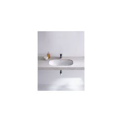 Duravit D-Code Einbauwaschtisch 430x560x210mm, Einbau von unten, Weiß Hochglanz, oh... DURAVIT-0338560000 4021534457852 (Abb. 1)