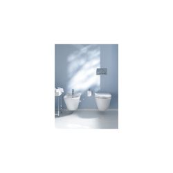Duravit Starck 3 WC-Sitz D-shaped, Weiß HG 370x43x431mm mit Absenkauto. Sitzgarnitu... DURAVIT-0063890000 4021534386190 (Abb. 1)