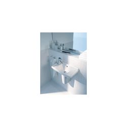 Duravit Starck 3 Handwaschbecken 260x500x160mm, Weiß HG, WonderGliss, Rechteckig, ... DURAVIT-07515000001 4021534223525 (Abb. 1)