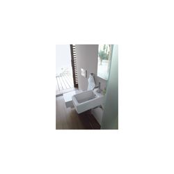 Duravit Vero Handwaschbecken 450x250x145mm, Weiß Hochglanz, Rechteckig,1 Waschplatz... DURAVIT-0702250000 4021534317378 (Abb. 1)