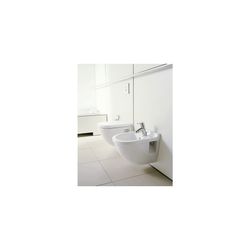 Duravit Starck 3 Wandbidet 540x355x320mm, Weiß Hochglanz, WonderGliss, 1 HL, mit H... DURAVIT-22301500001 4021534223723 (Abb. 1)