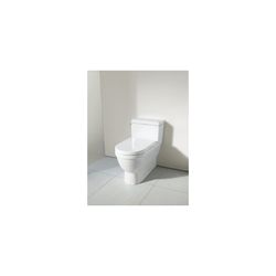 Duravit WC-Sitz, Weiß HG 372x51x488mm mit Absenkauto. Sitzgarnitur ab. Weiße Edelst... DURAVIT-0063390000 4021534634321 (Abb. 1)