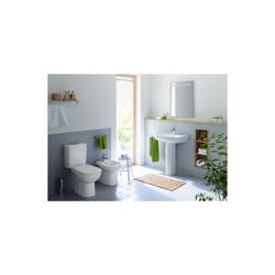 Duravit D-Code Waschtisch 500x650x180mm wandhäng., Weiß Hochglanz, Halbrund, 1 WP m... DURAVIT-2310650000 4021534344046 (Abb. 1)