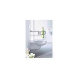 Duravit D-Code Wand-WC 700x360x365mm, Weiß Hochglanz, 4,5l, Tiefspüler, geschlossen... DURAVIT-2228090000 4021534822377 (Abb. 1)