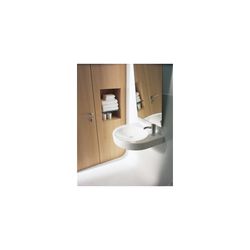 Duravit Architec Waschtisch 520x575x105mm wandhäng., Weiß Hochglanz, Halbrund, 1 Wa... DURAVIT-0443580008 4021534583094 (Abb. 1)
