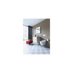 Duravit D-Code Seifenspender 145x69x220mm, Chrom/Mattweiß, Glas/Messing, Schraubbef... DURAVIT-0099161000 4021534576591 (Abb. 1)