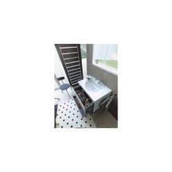 Duravit Karree Handtuchhalter 68x450x75mm, Chrom, Messing, 2 Arme, mit Befestigungs... DURAVIT-0099581000 4021534901133 (Abb. 1)