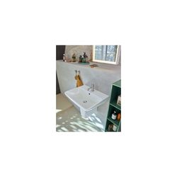 Duravit ME by Starck Waschtisch 460x600x180mm wandhäng., Weiß Hochglanz, Rechteckig... DURAVIT-2335600000 4021534966576 (Abb. 1)