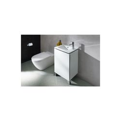 Duravit L-Cube Waschtischunterbau bodenstehend 294x420x704mm, L, Mattweiß, Grifflo... DURAVIT-LC6273L1818 4053424130576 (Abb. 1)