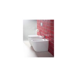 Duravit ME by Starck Stand Bidet 600x370x400mm, Weiß Hochglanz, 1 HL, mit Überlauf,... DURAVIT-2289100000 4021534966712 (Abb. 1)