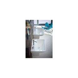 Duravit ME by Starck Waschtisch 460x600x180mm wandhäng., Weiß Hochglanz, Rechteckig... DURAVIT-2335600000 4021534966576 (Abb. 1)