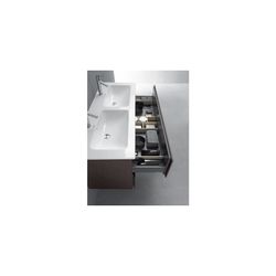 Duravit ME by Starck Doppelwaschtisch 490x1300x180mm wh, Weiß Hochglanz, Rechteckig... DURAVIT-2336130000 4053424121062 (Abb. 1)