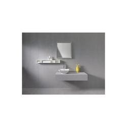 Duravit L-Cube Regalelement Wandmontage 140x800x120mm, Mattweiß, 3 oF, mit Befesti... DURAVIT-LC120001818 4053424297613 (Abb. 1)