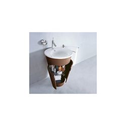 Duravit Starck 1 Einbauwaschtisch 580x580x165mm, Weiß Hochglanz, mit Überlauf, HLB,... DURAVIT-0406580000 4021534080272 (Abb. 1)