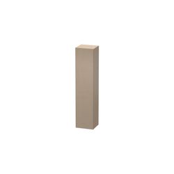 Duravit L-Cube Hochschrank Lack 363x400x1760mm, Leinen Matt, 1 Tür L, Grifflos, 4 ... DURAVIT-LC1180L7575 4053424642840 (Abb. 1)