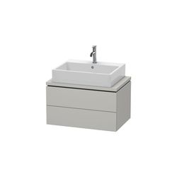 Duravit L-Cube Konsolenwaschtischunterbau wandh. 477x720x400mm ohne KSP Compact, B... DURAVIT-LC580600707 4053424643618 (Abb. 1)