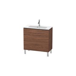 Duravit L-Cube Waschtischunterbau bodenstehend 391x820x704mm Nusb.dunkel Matt, Gri... DURAVIT-LC667402121 4053424648316 (Abb. 1)