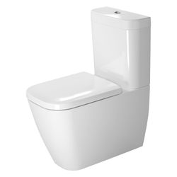 Duravit Happy D.2 Stand WC für Kombination 630x365x415mm, Weiß HG, WonderGliss, 4,... DURAVIT-21340900001 4021534848957 (Abb. 1)