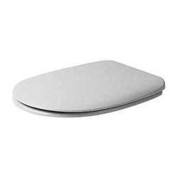 Duravit WC-Sitz, Weiß Hochglanz 360x36x443mm, ohne Absenkautomatik, Weiße Kunststof... DURAVIT-0066300000 4021534011795 (Abb. 1)