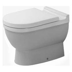 Duravit Starck 3 Stand WC 560x360x430mm, Weiß Hochglanz, 6l, Tiefspüler, geschlosse... DURAVIT-0124090000 4021534223792 (Abb. 1)