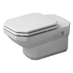 Duravit Serie 1930 Wand-WC 585x355x345mm, Weiß Hochglanz, 6l, WonderGliss, Tiefspü... DURAVIT-01820900001 4021534174933 (Abb. 1)