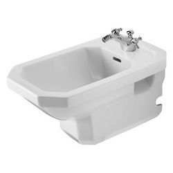 Duravit Serie 1930 Wandbidet 585x360x345mm, Weiß Hochglanz, 1 HL, mit HLB/Überlauf... DURAVIT-0266100000 4021534071287 (Abb. 1)