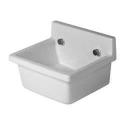 Duravit Starck 3 Ausgussbecken 480 mm, Weiß Hochglanz, Rechteckig, ohne HLB/Überlau... DURAVIT-0313480000 4021534279553 (Abb. 1)