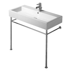 Duravit Vero Waschtisch 470x1000x175mm wandhäng., Weiß Hochglanz, Rechteckig, 1 Was... DURAVIT-0454100027 4021534285776 (Abb. 1)
