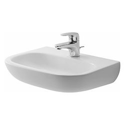 Duravit D-Code Handwaschbecken 340x450x145mm, Weiß Hochglanz, Rechteckig, 1 Waschpl... DURAVIT-0707450070 4021534640575 (Abb. 1)