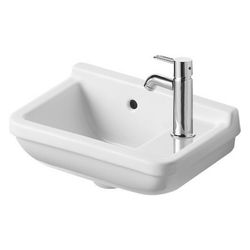 Duravit Starck 3 Handwaschbecken 260x400x165mm, Weiß Hochglanz, WonderGliss, Recht... DURAVIT-07514000001 4021534563423 (Abb. 1)