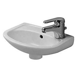 Duravit Design Classics Handwaschbecken 265x365x135mm Weiß Hochglanz, Halbrund, 1 W... DURAVIT-0797350000 4021534102196 (Abb. 1)