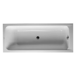 Duravit D-Code Badewanne 420x700x1700mm, Weiß glänzend, Rechteckig, Einbau, Ab... DURAVIT-700097000000000 4021534386480 (Abb. 1)