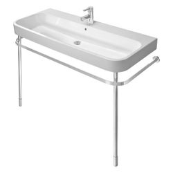 Duravit Happy D.2 Metallkonsole 491x1173x750-800mm variabel, Chrom poliert, bodenst... DURAVIT-0030791000 4021534954702 (Abb. 1)