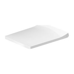 Duravit Design Classics WC-Sitz rechteckig Weiß Hochglanz, 371x63x463mm, ohne Absen... DURAVIT-0021110000 4053424682150 (Abb. 1)