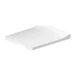 Duravit Design Classics WC-Sitz eckig Weiß Hochglanz, 371x63x433mm, ohne Absenkauto... DURAVIT-0021210000 4053424682174 (Abb. 1)
