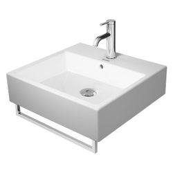 Duravit Universal Handtuchhalter 64x449x71mm, Mattschwarz, Messing, 1 Arm, mit Befe... DURAVIT-0030294600 4053424707143 (Abb. 1)