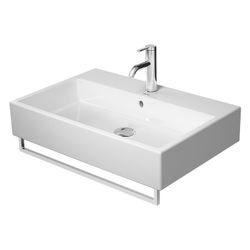 Duravit Universal Handtuchhalter 64x655x71mm, Chrom, Messing, 1 Arm, mit Befestigun... DURAVIT-0030471000 4021534786723 (Abb. 1)