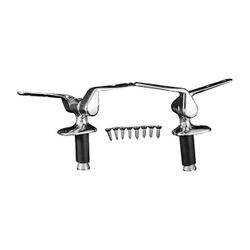 Duravit Scharnierpaar für WC-Sitz 1930, Chrom, bis Oktober 2003... DURAVIT-0061081000 4021534004438 (Abb. 1)