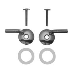 Duravit Scharnierpaar für WC-Sitz Architec und Starck 3, ohne SoftClose, Chrom... DURAVIT-0061121000 4021534244834 (Abb. 1)
