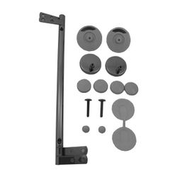 Duravit Scharnier-Set für WC-Sitz ohne Absenkautomatik, Edelstahl, 0061601000... DURAVIT-0061601000 4021534634383 (Abb. 1)
