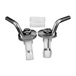 Duravit Scharnier-Set für WC-Sitz ohne Absenkautomatik, Edelstahl, 0061611000... DURAVIT-0061611000 4021534634178 (Abb. 1)