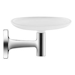 Duravit Starck T Seifenschale 119x140x66mm, Gold poliert/Weiß, Messing, Satinox Mat... DURAVIT-0099333400 4067116084900 (Abb. 1)