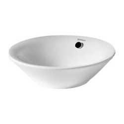 Duravit Starck 1 Aufsatzbecken 530mm, Weiß Hochglanz, WonderGliss, Konisch, ohne H... DURAVIT-04085300001 4021534183935 (Abb. 1)