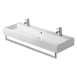 Duravit Universal Handtuchhalter 64x1150x71mm, Chrom, Messing, 1 Arm, mit Befestigu... DURAVIT-0030331000 4021534583193 (Abb. 1)