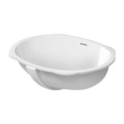 Duravit Design Classics Einbauwaschtisch 375x510x200mm, Weiß Hochglanz, ohne HLB, m... DURAVIT-0466510000 4021534086175 (Abb. 1)