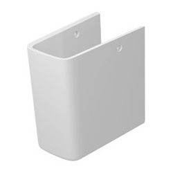 Duravit ME by Starck Halbsäule aus Keramik 280x165x280mm, Weiß Hochglanz, wandhänge... DURAVIT-0858410000 4021534988448 (Abb. 1)