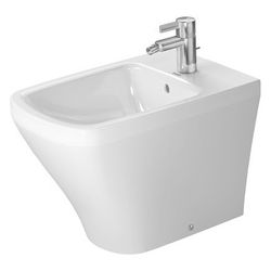 Duravit DuraStyle Stand Bidet 575x370x400mm, Weiß Hochglanz, 1 HL, mit Überlauf, Ba... DURAVIT-2284100000 4021534854385 (Abb. 1)