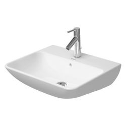 Duravit ME by Starck Waschtisch 440x550x180mm wandh. Weiß SM, Rechteckig, WonderGl... DURAVIT-23355532001 4053424892719 (Abb. 1)