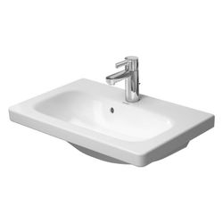 Duravit DuraStyle Waschtisch 400x635x170mm, Compact, Weiß Hochglanz, Rechteckig, 1 ... DURAVIT-2337630000 4053424114972 (Abb. 1)